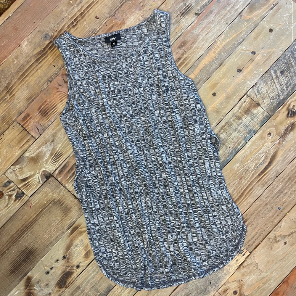 Heather Grey Mossimo side cut Tank Top | Size M